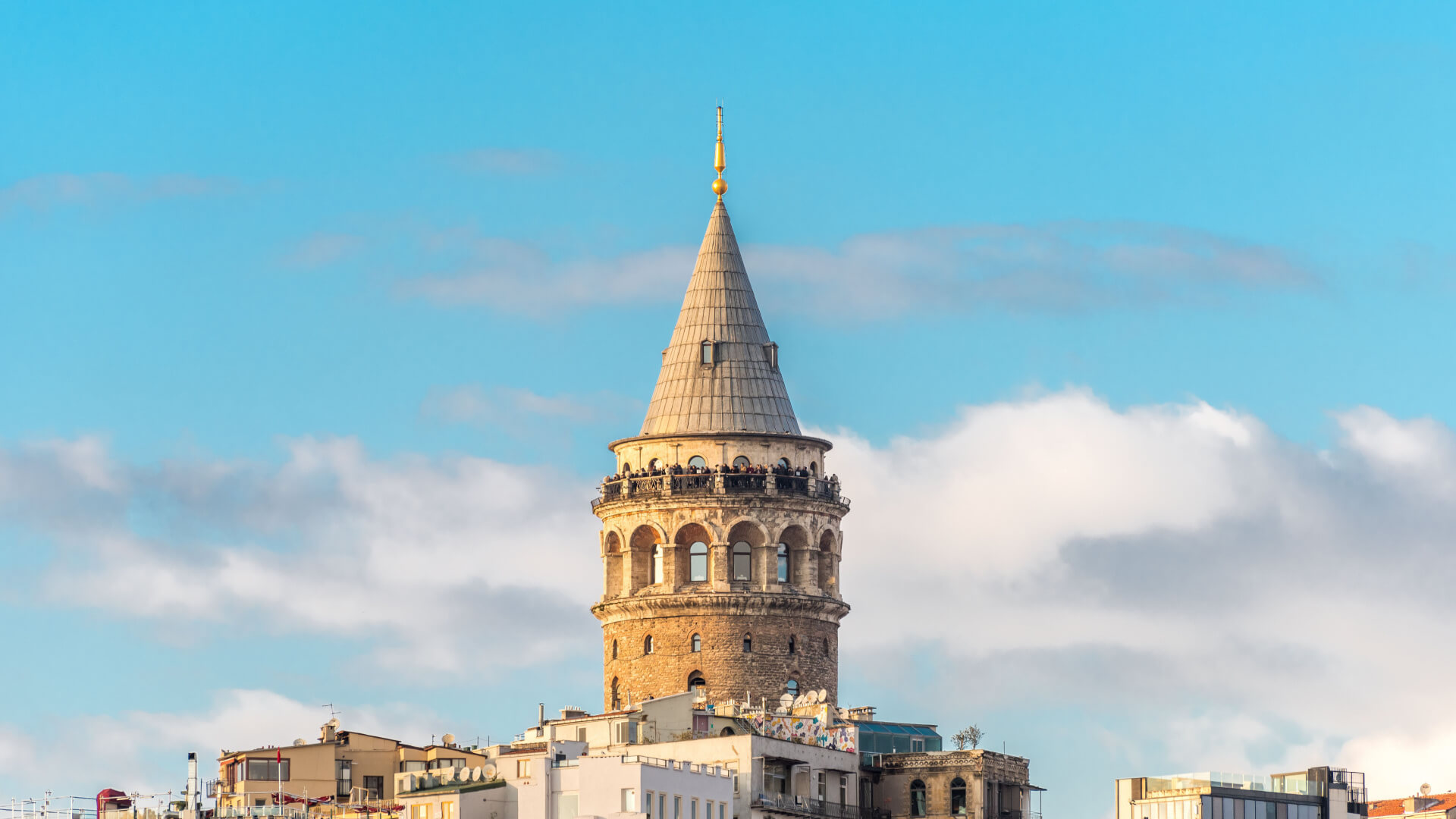 Galata Tower and the Istanbul skyline